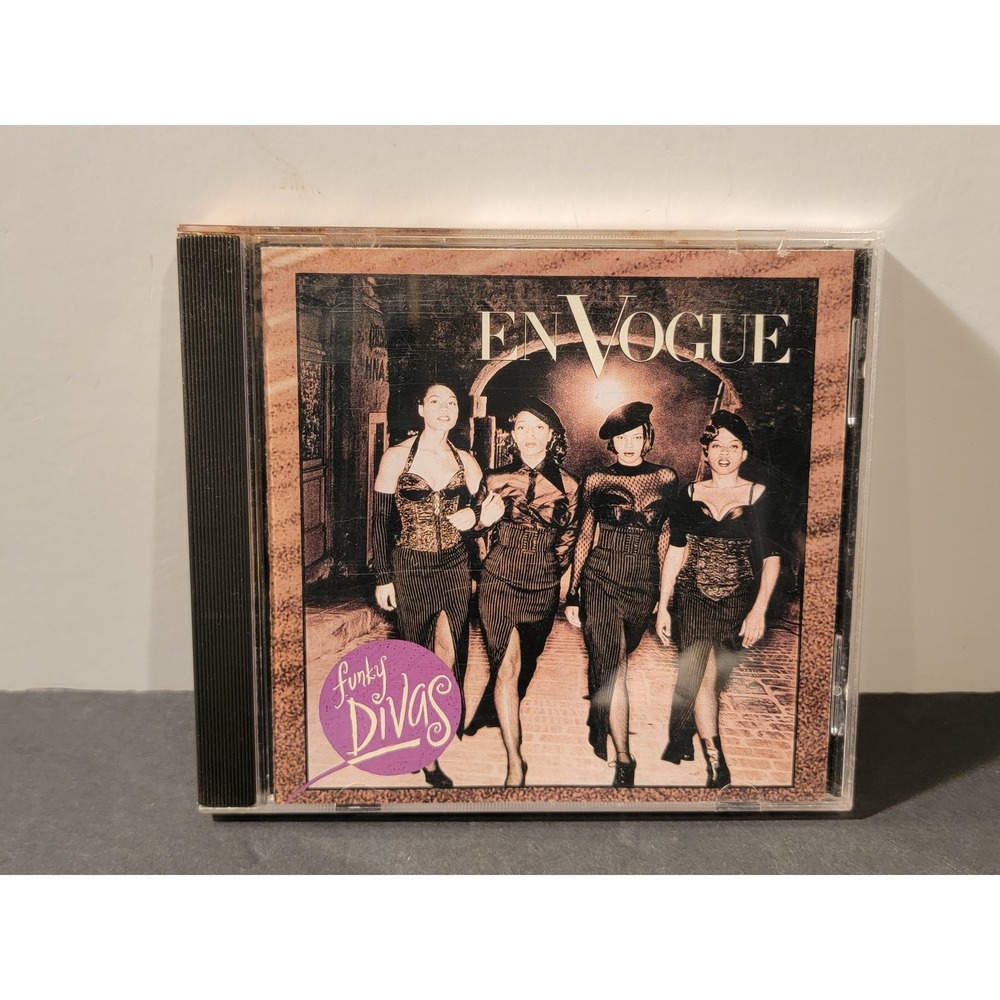 En Vogue –‎ Funky Divas CD 1992 R&B Soul Funk EastWest Records Club Edition